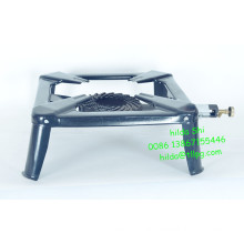 Big size portable cast iron gas stove for outside cooking